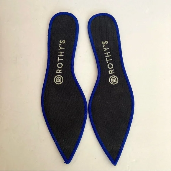 Rothy’s Red Camo Knit Point Toe Slip On Ballet Flat Shoes Size 8 - Picture 11 of 12